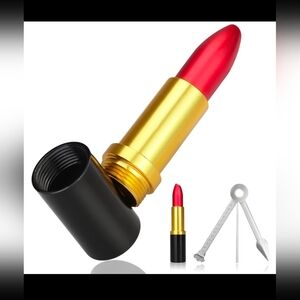 Luxurious Red Lipstick Pipe